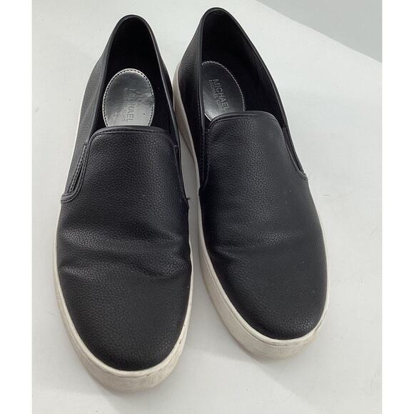 Michael Kors Womens Slip On Shoes Size 10M Black 8g23e - Picture 2 of 7